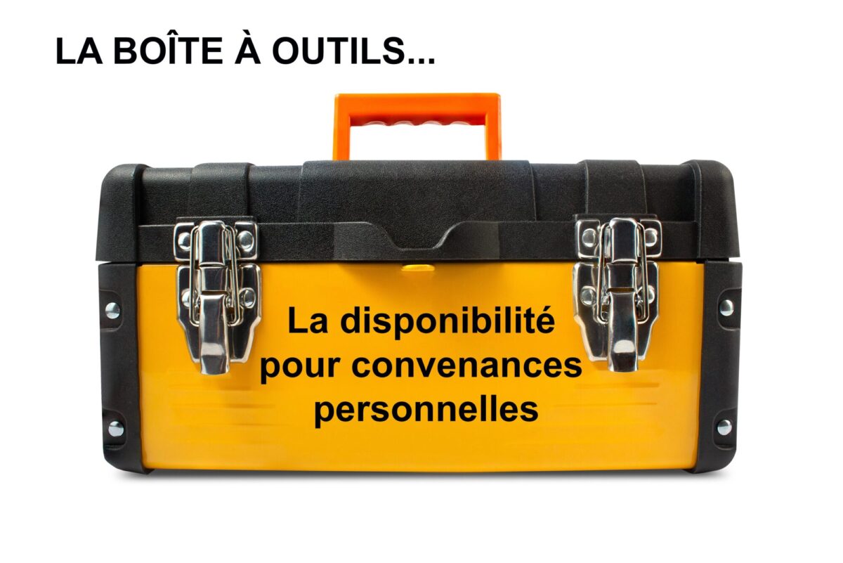 dispo convenances perso
